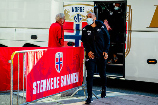 Haitam Aleesami of the Norwegian national football team