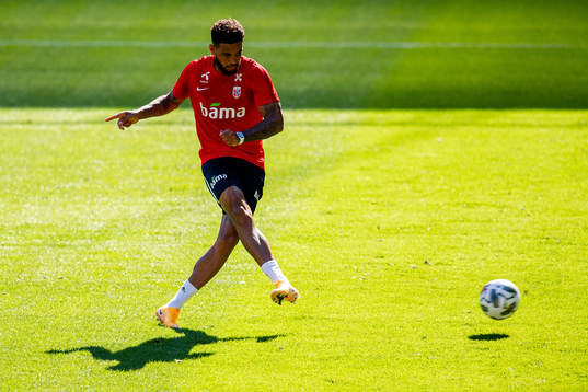 Joshua King of the Norwegian national football team