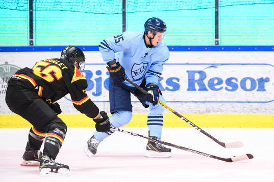 Brynäs Jonathan Sigalet och Djurgårdens Michael Haga
