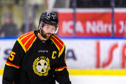 Brynäs Simon Bertilsson deppar