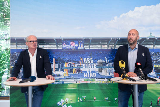 IFK Göteborgs ordförande Mats Engström och