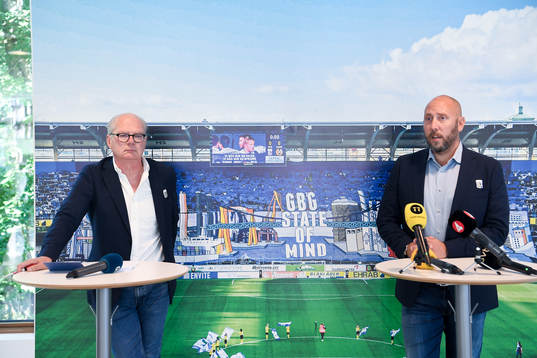IFK Göteborgs ordförande Mats Engström och