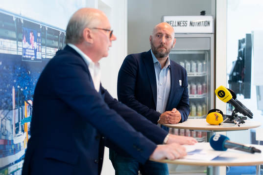 IFK Göteborgs ordförande Mats Engström och