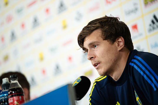 Victor Nilsson Lindelöf of the Swedish national football