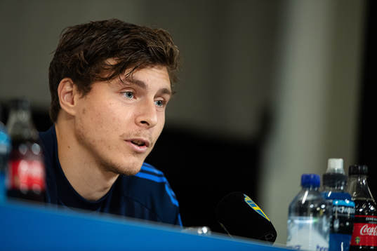 Victor Nilsson Lindelöf of the Swedish national football