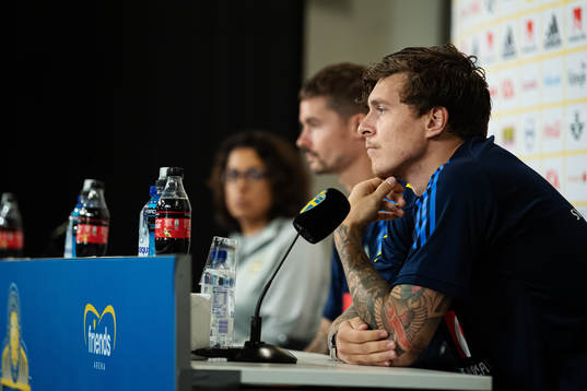 Victor Nilsson Lindelöf of the Swedish national football