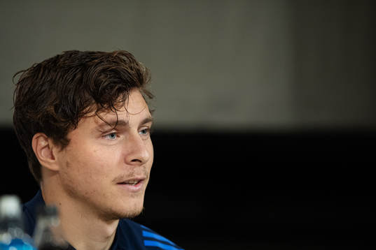 Victor Nilsson Lindelöf of the Swedish national football