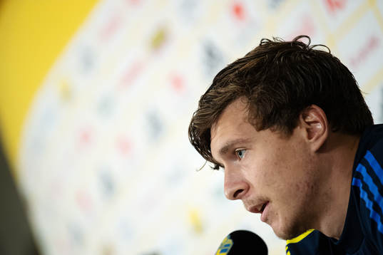 Victor Nilsson Lindelöf of the Swedish national football