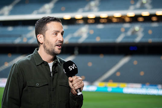 Johan Kücükaslan, reporter at SVT Sport