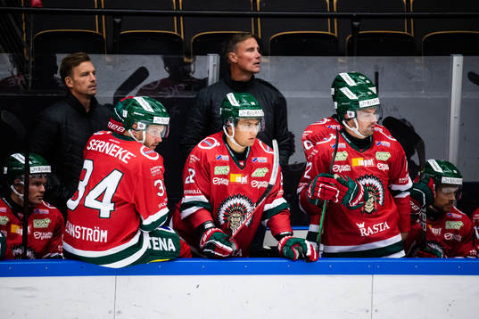 Frölundas Theodor Lennström, Linus Nässén och Patrik