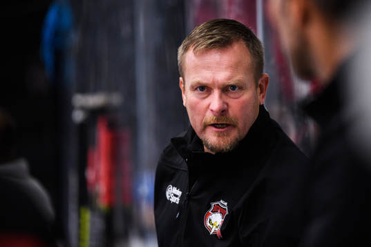 Malmö Redhawks tränare Joakim Fagervall