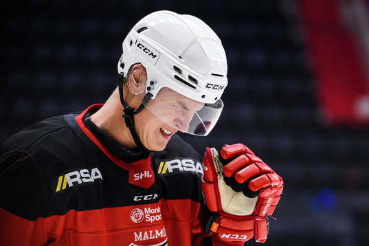 Malmö Redhawks Fredrik Händemark deppar