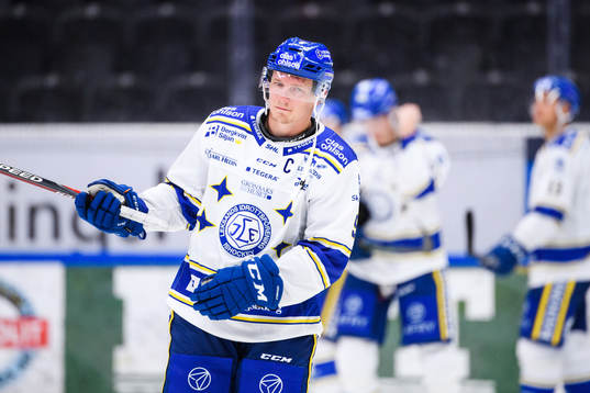 Leksands Patrik Zackrisson deppar
