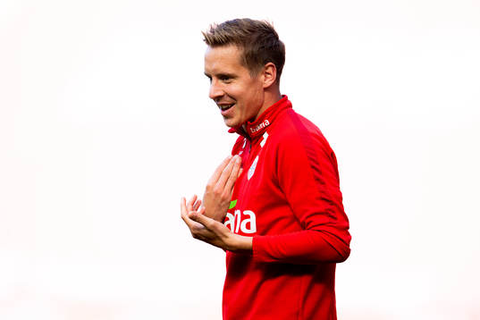 Stefan Johansen of the Norwegian national football team