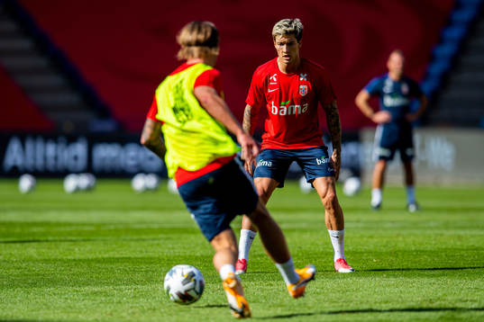 Mathias Normann of the Norwegian national football team