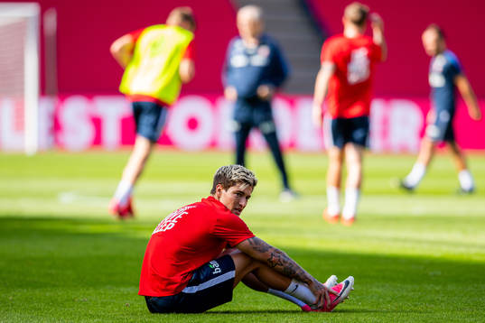 Mathias Normann of the Norwegian national football team