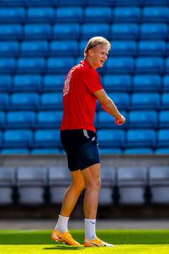 Erling Braut Haaland of the Norwegian national football team