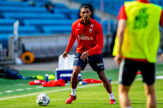 Ruben Gabrielsen of the Norwegian national football team
