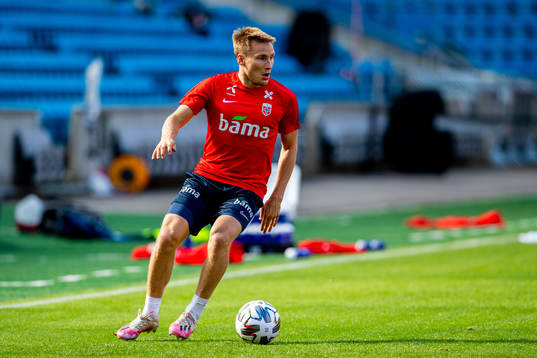 Jonas Svensson of the Norwegian national football team