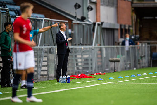 Leif Gunnar Smerud, head coach of Norway U21