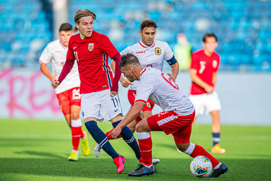 Jens Petter Hauge of Norway