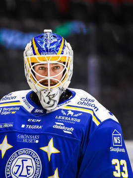 Leksands målvakt Axel Brage