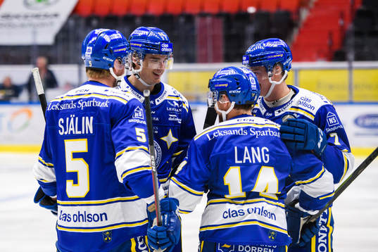 Leksands Nils Åman jublar