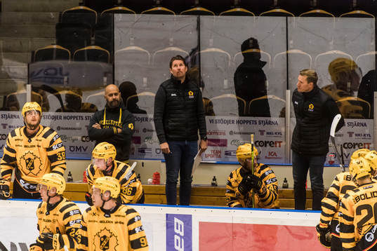 Skellefteås assisterande tränare Stefan Klockare