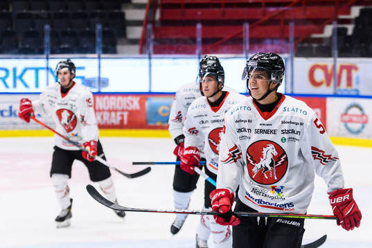 Vita Hästens Albert Lyckåsen deppar med lagkamrater