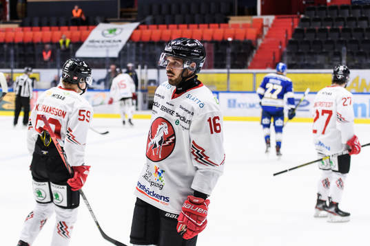 Vita Hästens Jaakko Jokinen deppar
