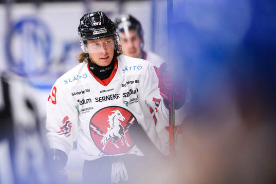 Vita Hästens Filip Cruseman jublar