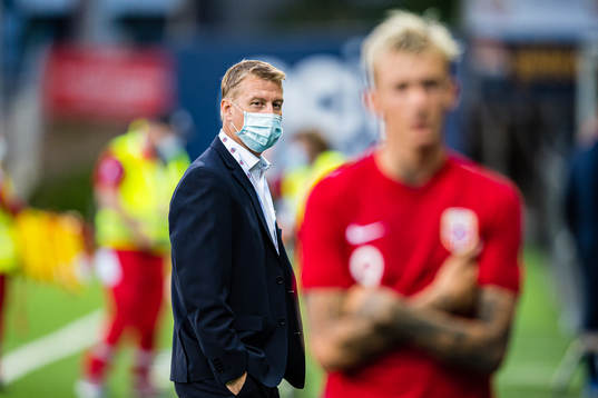 ac after the UEFA European Under-21 Qualifier football