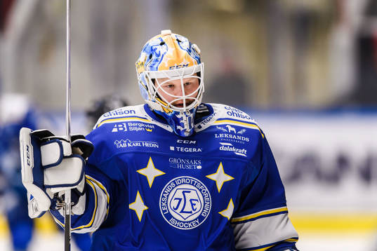 Leksands målvakt Axel Brage