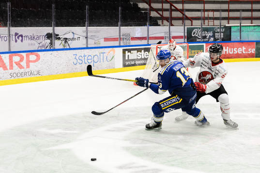 Leksands Jon Knuts och Vita Hästens Jakob Stöffling