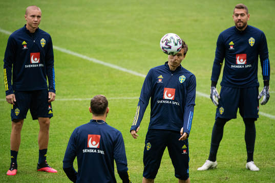 Victor Nilsson Lindelöf of the Swedish national football