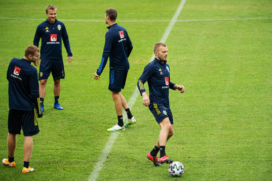 Sebastian Larsson of the Swedish national football team