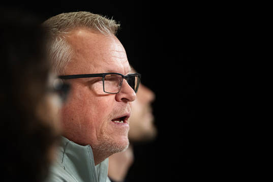 Head coach Janne Andersson of the Swedish national football