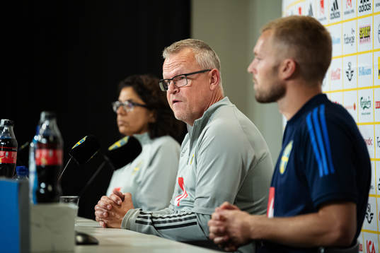Head coach Janne Andersson of the Swedish national football