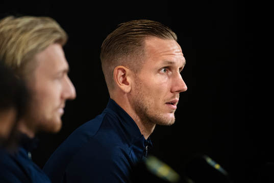 Robin Olsen of the Swedish national football team