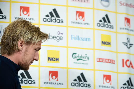 Emil Forsberg of the Swedish national football team