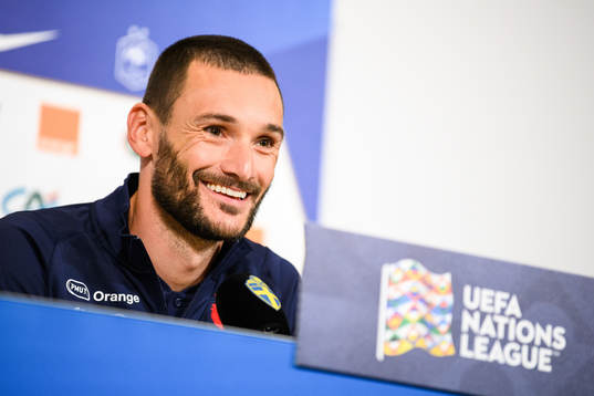 Goalkeeper Hugo Lloris of the French national football team