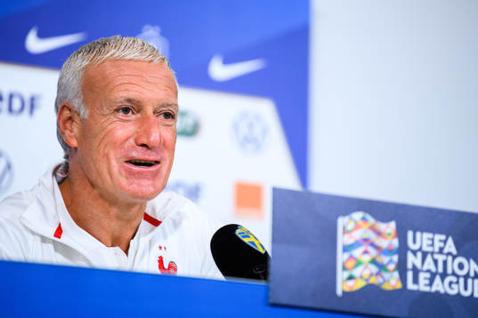 Head coach Didier Deschamps of the French national football