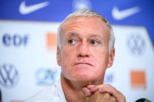 Head coach Didier Deschamps of the French national football