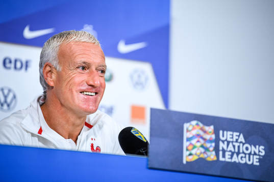 Head coach Didier Deschamps of the French national football