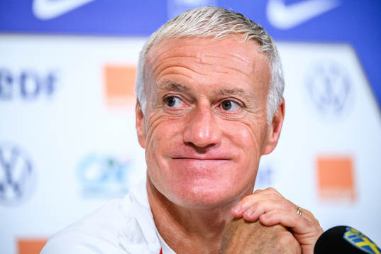 Head coach Didier Deschamps of the French national football