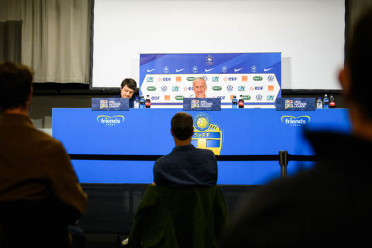 Head coach Didier Deschamps of the French national football