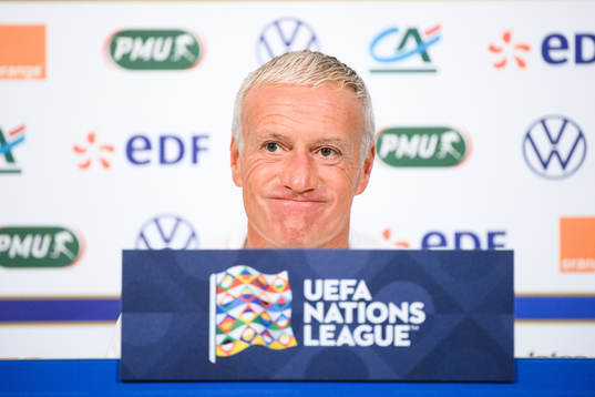 Head coach Didier Deschamps of the French national football