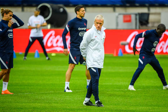 Head coach Didier Deschamps of the French national football