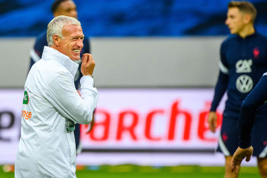 Head coach Didier Deschamps of the French national football