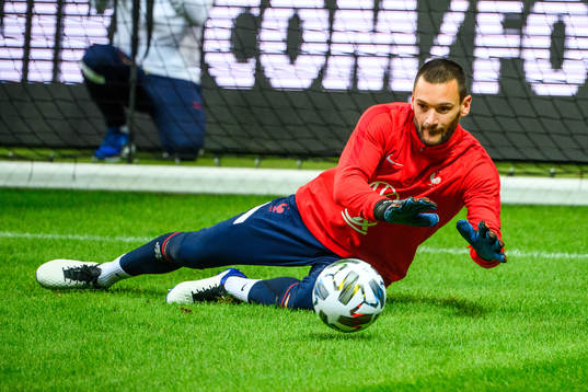 Goalkeeper Hugo Lloris of the French national football team